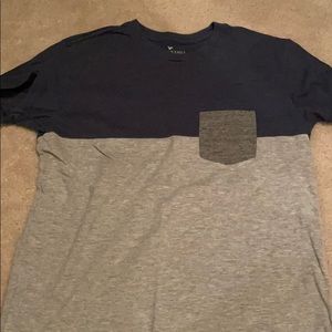 Grey and Navy t-shirt